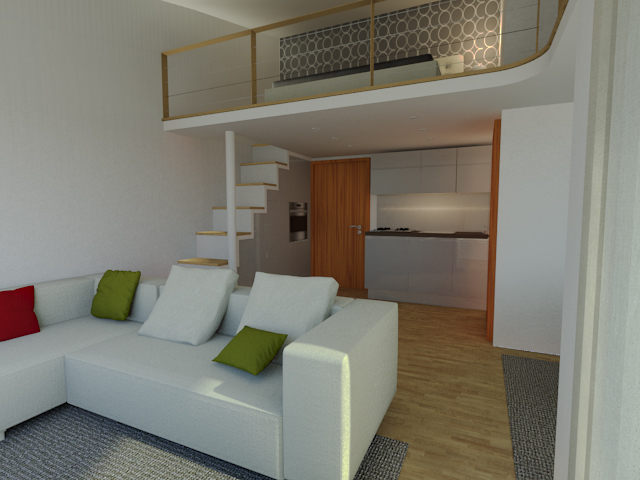 Projekt 3D vizualizacije interijera slika 4